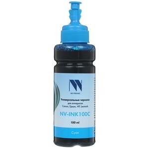 Чернила NVP для HP DesignJet T790, T610, T770, T1300, T1530, T930, T920 (HP 72/ 727/ 764) Cyan 1000 ml (совместимые)