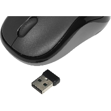 Мышь беспроводная Logitech M220 SILENT черный/серый, 1000 dpi, радиоканал, USB, кнопки - 3