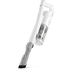 Пылесос вертикальный Coolfort CF-3004 белый, питание от аккумулятора, 150 Вт, уборка сухая, пылесборник 0,5 л, работа от АКБ max 30 мин.