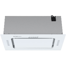 Вытяжка встраиваемая HOMSair Crocus Push 52 белый, 51.8 см, 850 куб. м/ч, 53 дБ