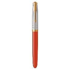 Ручка перьевая Parker 51 Premium (CW2169071) Red Rage GT, F, сталь нержавеющая, подарочная коробка