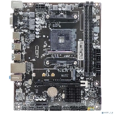 Материнская плата CBR A320, AM4, AMD A320, 2xDDR4, 4xSATA, 1xM.2, 1xPCIe 3.0 x16, 1xPCIe x1, 2xUSB 2.0, 4xUSB 3.0, 1xVGA, 1xHDMI, 1x1Gb LAN, 5.1, mATX (OEM)
