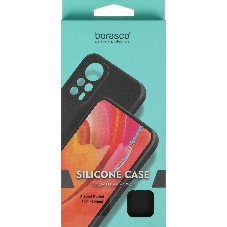 Чехол (клип-кейс) BoraSCO для Xiaomi Redmi 13C Silicone Case черный (72839)