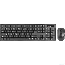 Комплект клавиатура + мышь Defender C-915 RU черный USB Беспроводной, полноразмерный
