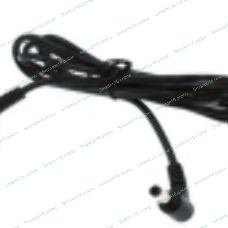 Кабель DC 5.5x2.5 18 AWG папа-папа 1 м с угловым штекером