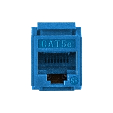 Модуль-вставка Keystone Jack RJ-45 ExeGate KJ-8P8C-U-C5e-180-Dual (Кат.5e, неэкранированная, 180 градусов, IDC Krone/110)