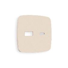Лицевая панель OMEGA (Бежевый матовый) для розетки 2USB A+C QUANT OP3310