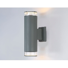 Светильник Ambrella light ST3820/2 GR/CL серый/прозрачный IP54 GU10/2 max 35W 310*90*160