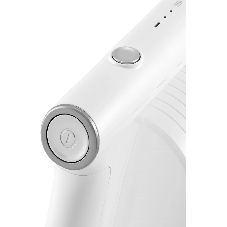 Пылесос вертикальный Coolfort CF-3004 белый, питание от аккумулятора, 150 Вт, уборка сухая, пылесборник 0,5 л, работа от АКБ max 30 мин.
