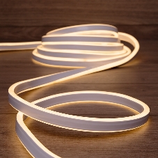 Гибкий неон Neon-night LED SMD 8х16 мм, двухсторонний, теплый белый, 120 LED/м, 5 м