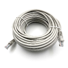 Патч-корд Buro UTP cat.5e 20м серый RJ-45 (m)-RJ-45 (m)