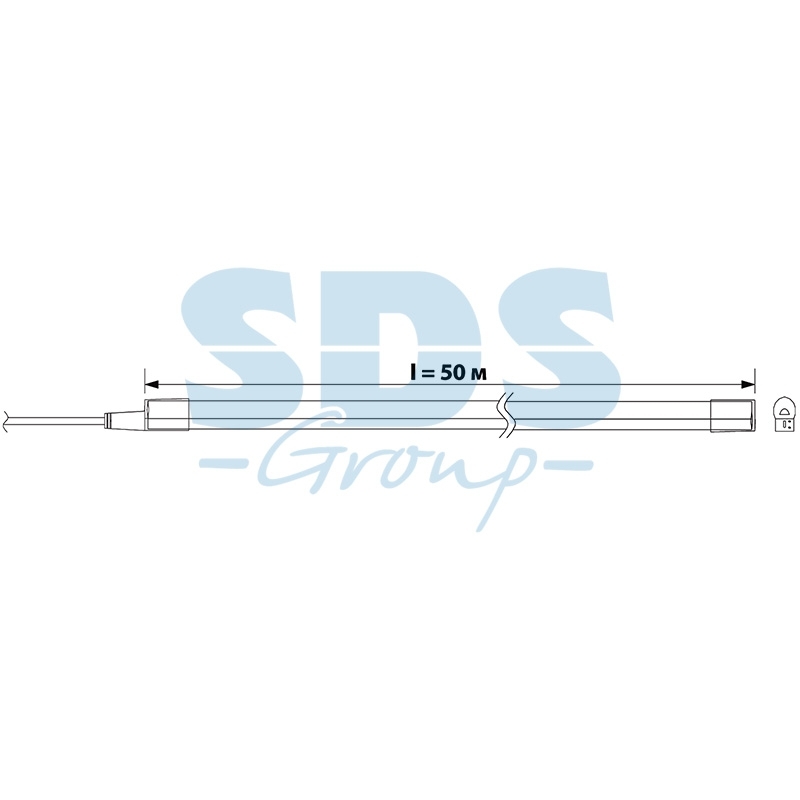 Гибкий Неон Neon-night LED SMD 15х26 мм, теплый белый, 120 LED/м