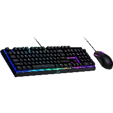 Комплект клавиатура+мышь Cooler Master MS110 проводной, USB, 3200 DPI, чёрный