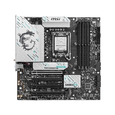 Материнская плата MSI B860M GAMING PLUS WIFI, LGA 1851, Intel B860, 4xDDR5, 4xSATA, 3xM.2, 1xPCIe 4.0 x4, 1xPCIe 5.0 x16, 1xDP, 1xHDMI, 1xUSB-C, 1x 5Gb LAN, 3xUSB-A 2.0, 2xUSB-A 3.2 Gen 1, 1xUSB 3.2 Gen 2, 7.1, 3x3.5 мм, mATX
