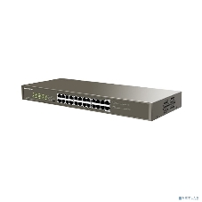 Коммутатор 24-портовый гигабитный стоечный IP-COM G1124P-24-250W с 24-портовым PoE