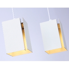 Светильник подвесной TN5131/2 WH белый E27/2 max 40W 260*80*1150
