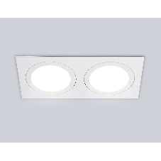Светильник Ambrella light TN6612/2 WH белый IP44 GX53/2 max 15W 215*110*24