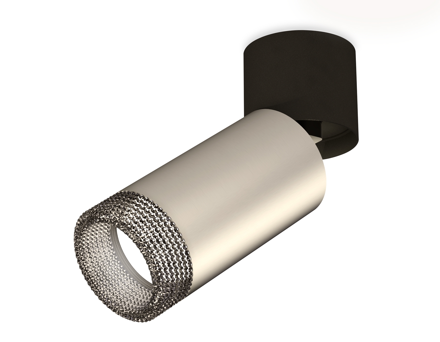 Светильник Ambrella Light XM6324041 SSL/BK/BK серебро песок/черный/тонированный (A2221, C6324, N6151)