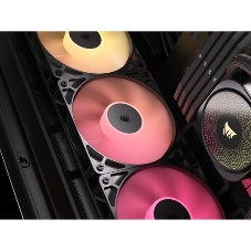 Система жидкостного охлаждения Corsair NAUTILUS 360 ARGB (360мм, черный, ARGB/ Fans: 3x120мм, 72.8CFM, 36dBA, 1700RPM/ S: 1851, 1700, AM5, AM4)