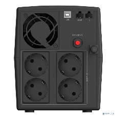 ИБП CBR QTM-1200T-4F-LCUC Line Interactive 1200VA/720W 7Ah12V*2 4 x Shuko, HID-USB, RJ45/11
