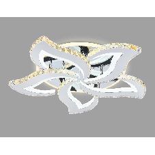 Управляемый светодиодный светильник Ambrella light FA1723/5 CH хром 105W 3000K/4200K/6400K 550*540*90 (ПДУ РАДИО 2.4G)
