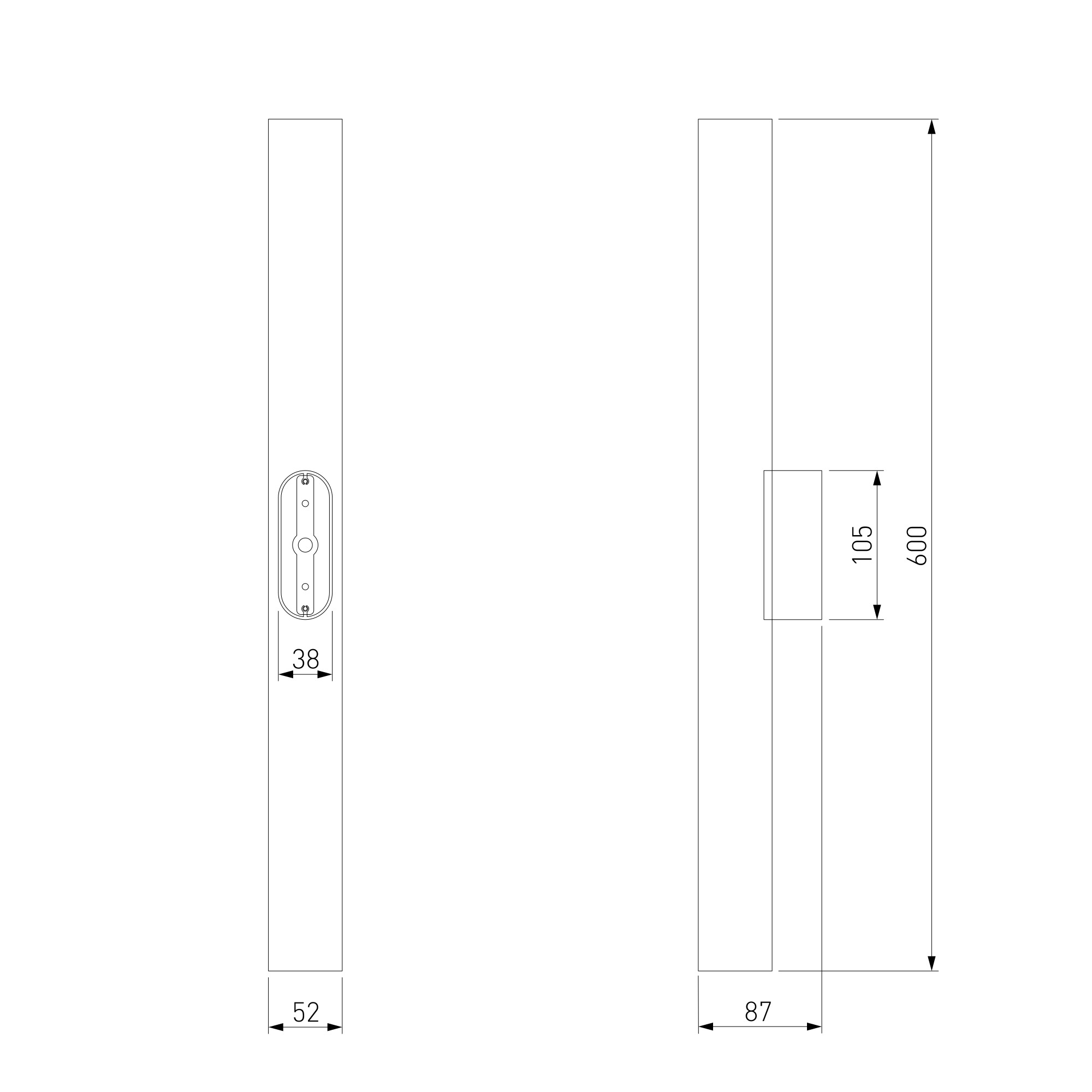 40124/LED/ Светильник настенный светодиодный Langer черный