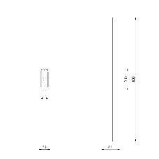 40124/LED/ Светильник настенный светодиодный Langer черный
