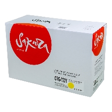 Картридж лазерный Sakura CRG723Y для Canon LBP7700/7750C/7753/7754, желтый, 8500 к.
