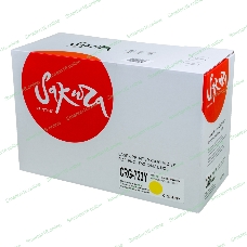 Картридж лазерный Sakura CRG723Y для Canon LBP7700/7750C/7753/7754, желтый, 8500 к.