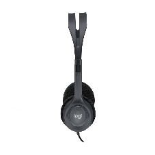Гарнитура Logitech H111 чёрный, проводная, 3.5 мм