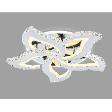 Управляемый светодиодный светильник Ambrella light FA1723/5 CH хром 105W 3000K/4200K/6400K 550*540*90 (ПДУ РАДИО 2.4G)