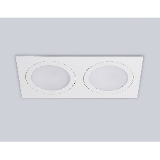 Светильник Ambrella light TN6612/2 WH белый IP44 GX53/2 max 15W 215*110*24