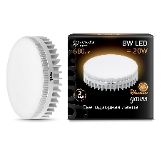Лампа светодиодная Gauss LD108008108LED GX53 8W 2700K