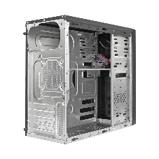 Компьютерный корпус Minitower ExeGate EX283243RUS MA-373X-UN450 Black, mATX (UN450, 120мм) 2*USB, Audio