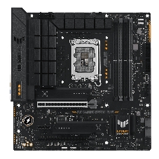 Материнская плата ASUS TUF GAMING B760M-PLUS, LGA 1700, Intel B760, 4xDDR5, 4xSATA, 2xM.2, 1xPCIe 5.0 x16, 1xPCIe 4.0 x4, 1xPCIe x1, 2xUSB-A 3.2 Gen 2, 3xUSB-A 3.2 Gen 1, 2xUSB 2.0, 1xUSB-C 3.2 Gen 2x2, 1x2.5Gb LAN, 5x3.5 мм, 7.1, mATX