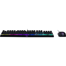 Комплект клавиатура+мышь Cooler Master MS110 проводной, USB, 3200 DPI, чёрный
