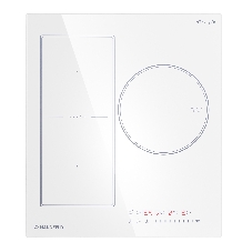 Индукционная варочная панель Maunfeld CVI453SBWH Inverter, конфорок: 3 шт., стеклокерамика, независимая, белый
