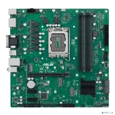 Материнская плата ASUS Pro B760M-C-CSM, LGA 1700, Intel B760, 4xDDR5, 4xSATA, 2xM.2, 1xPCI-E 4.0 x16, 2xPCI-E x1, 1x 1Gb LAN, 2xUSB-A 2.0, 2xUSB-A 3.2 Gen 1, 1xHDMI, 1xVGA, 2xDP, 3x3.5 мм, 7.1, Micro-ATX