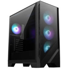 Компьютерный корпус без блока питания Case MSI MAG FORGE 321R AIRFLOW, Midi-Tower, TG, 4x120мм ARGB, 2xUSB 3.2, 1xUSB 3.2 Type-C, ATX, mATX, mITX черный