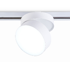 Трековый однофазный светодиодный светильник Ambrella light GL6875 WH белый LED 16W 4200K D115*90