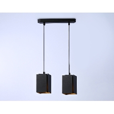 Светильник подвесной TN5133/2 BK черный E27/2 max 40W 260*80*1150