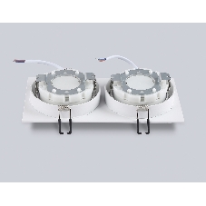 Светильник Ambrella light TN6612/2 WH белый IP44 GX53/2 max 15W 215*110*24