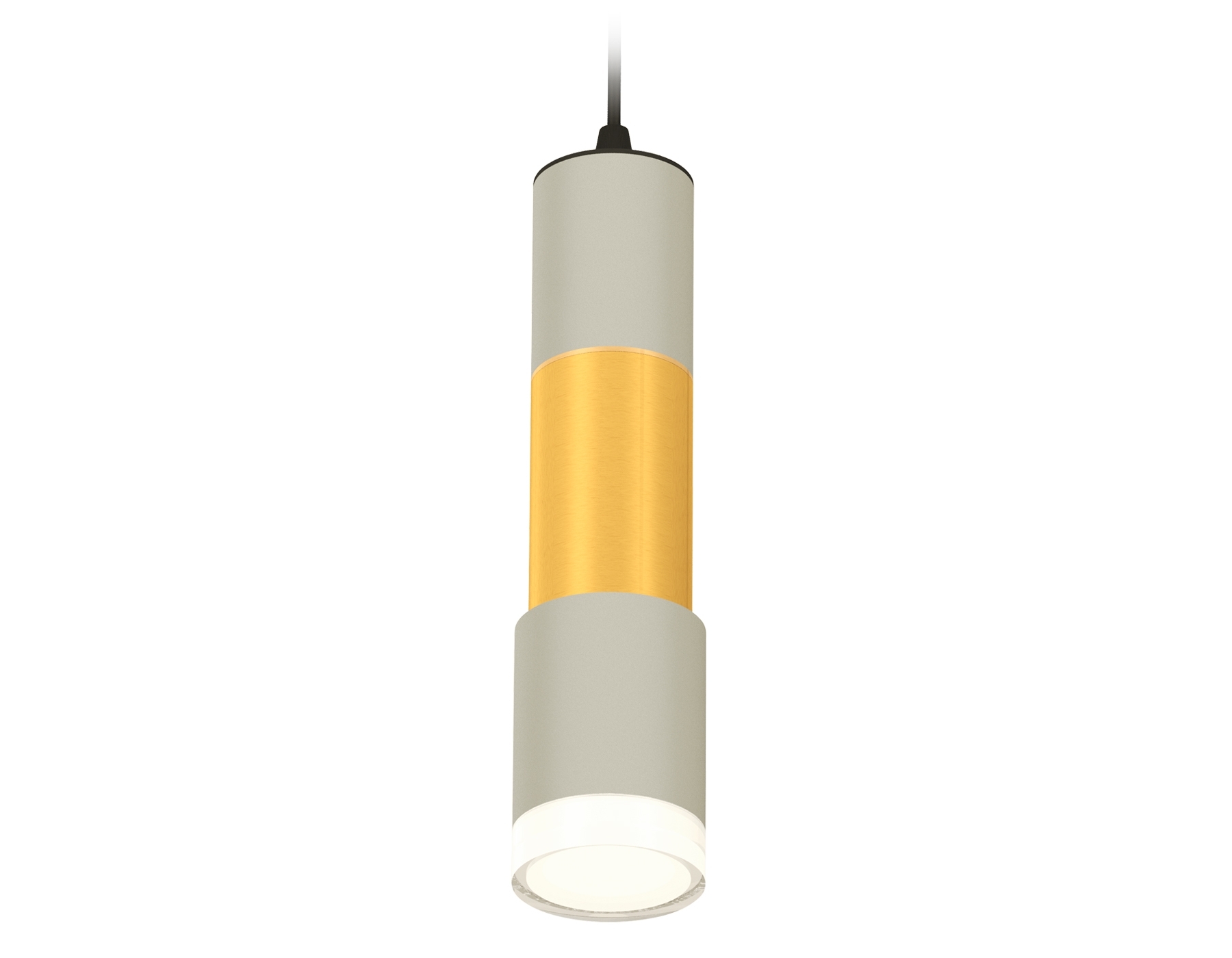 Светильник Ambrella Light XP7423042 SGR/PYG/CL серый песок/золото желтое полированное/прозрачный MR16 GU5.3