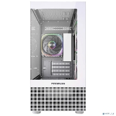 Корпус Powercase Vision Micro M2 ARGB, Tempered Glass, 3x 120mm ARGB PWM Fan, белый, mATX (CVMWM2-A3)