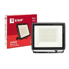 Прожектор светодиодный EKF FLL-3006-100-6500 СДО-3006 100Вт 6500К IP65 Basic