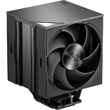 Кулер для процессора PCCooler RZ700D BK (270W, 4-pin PWM, 159.5mm, Al/Cu, 7x6mm, 2x120mm, 79.8CFM, 35.9dBA, 2400RPM, S: 1851/1700/1200/115X, AM5/AM4, black)