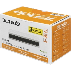 Коммутатор Tenda S108, 8×100 Мбит/с, неуправляемый