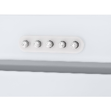 Вытяжка встраиваемая HOMSair Crocus Push 52 белый, 51.8 см, 850 куб. м/ч, 53 дБ