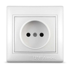 Розетка 1-м СП Севиль 16А IP20 бел. Universal С0022 Розетка 1-м СП Севиль 16А IP20 бел. Universal С0022
