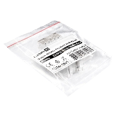 Модуль-вставка Keystone Jack RJ-45 ExeGate KJ-8P8C-U-C5e-180SH-Dual (Кат.5e, неэкранированная, 180 градусов, со шторками, IDC Krone/110)